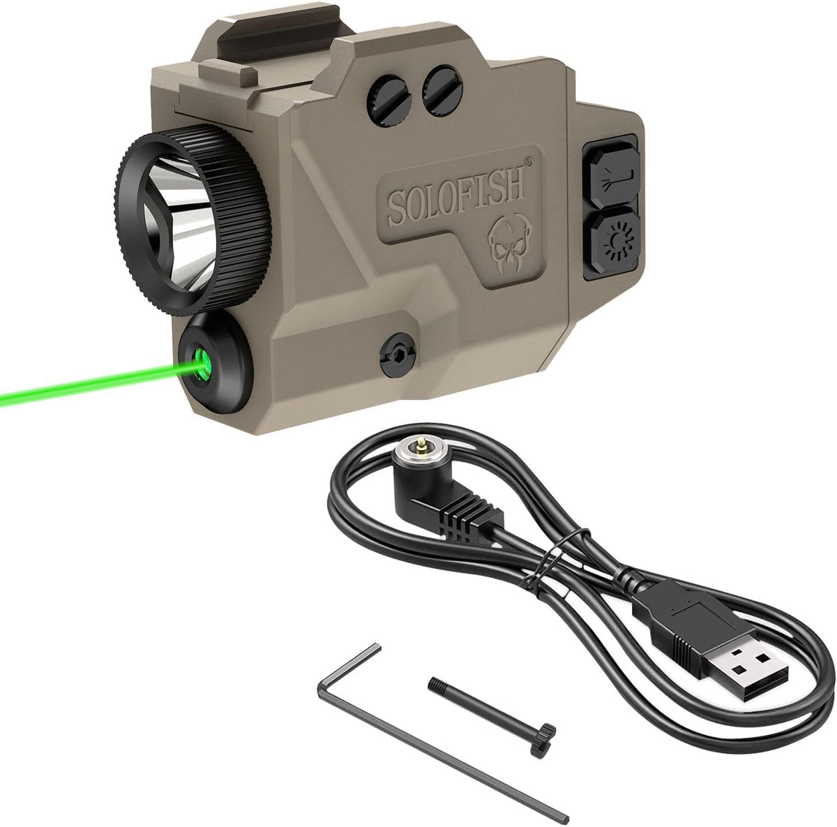 Linterna 800lm con cable magnético