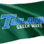 Bandera TU Tulane 3x5ft tela poliéster duradera