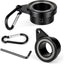 Set anillos asta bandera aluminio giratorio 360°