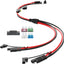 Cable extensión SAE 10 AWG 2pies conector rápido coche RV