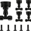 5 Adaptadores grifo riego 3/4 a 1/4 pulg 2 vías