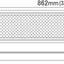 Luminaria LED interior 6000K 12V/24V DC con interruptor