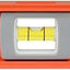 Viga magnética aluminio 24" naranja 1 nivel