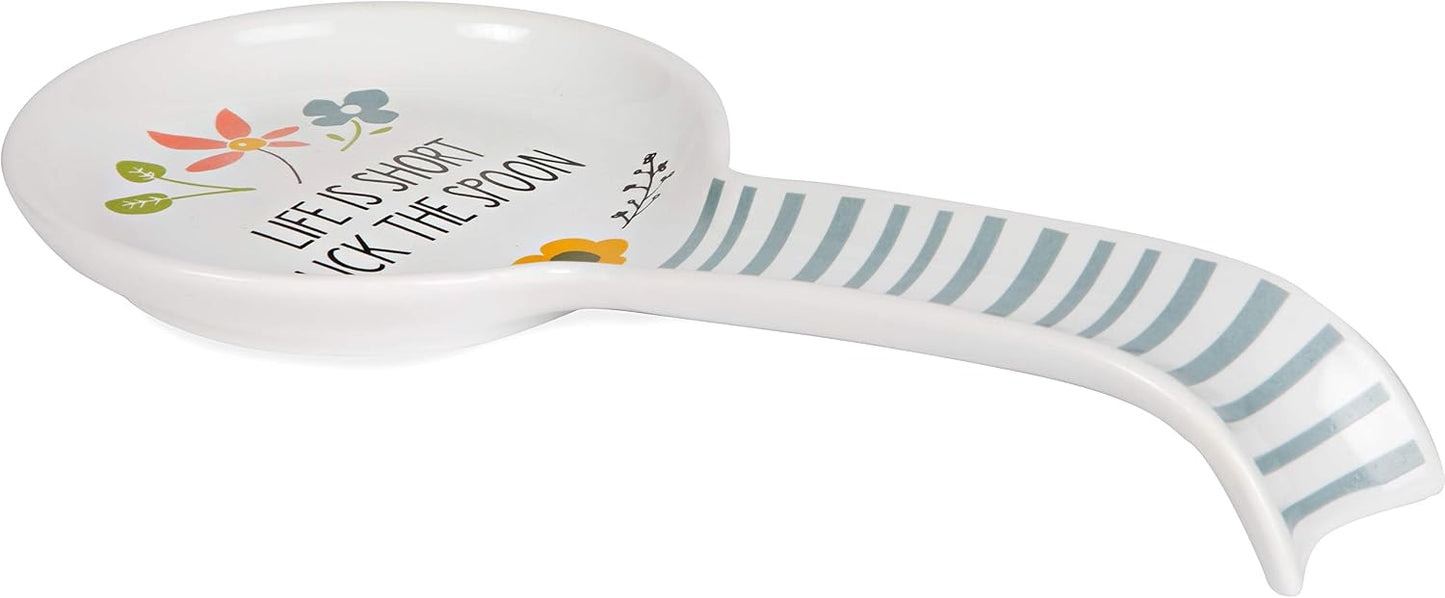 Soporte cucharas talla única blanco