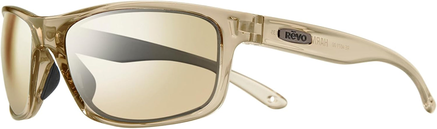 Arnés gafas sol lente polarizado marco rectangular deportivo