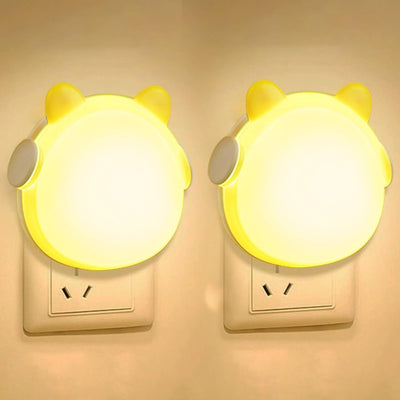 Luces nocturnas enchufables pared pack 2 LED sensor