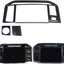 Panel control central fibra carbono ABS Ford F150 3 Pzas