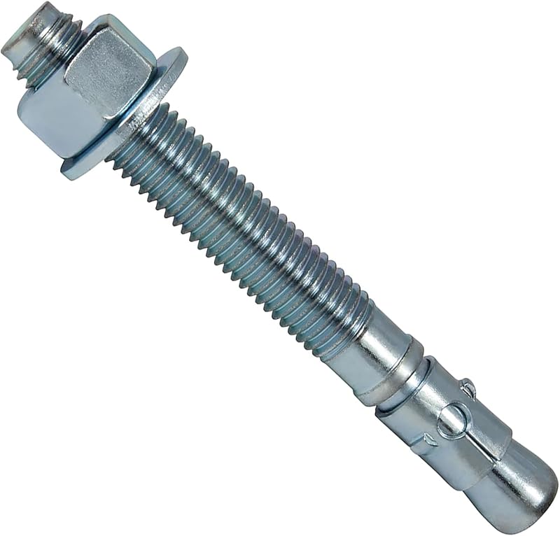 Anclaje cuña acero inox 1/2x3-3/4 25 pzas