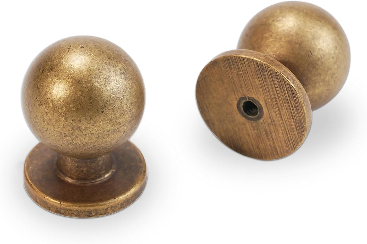 30 Pomos Latón Antiguo para Cajones Vintage