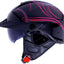 Casco motocicleta medio Rebellion