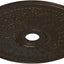Medallón techo hoja roble 29-1/8x3-5/8"