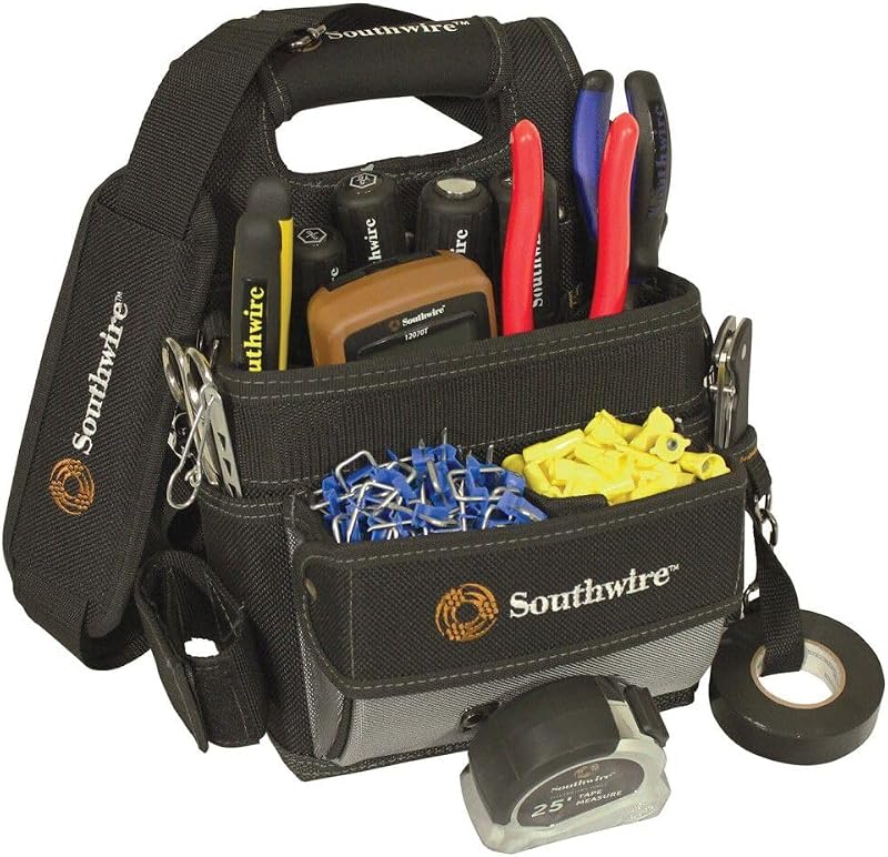 Bolsa hombro electricista con portaherramientas
