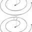 Percha espiral para sábanas manta y ropa secado