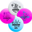Kit 4 discos golf Active Line para principiantes plástico base
