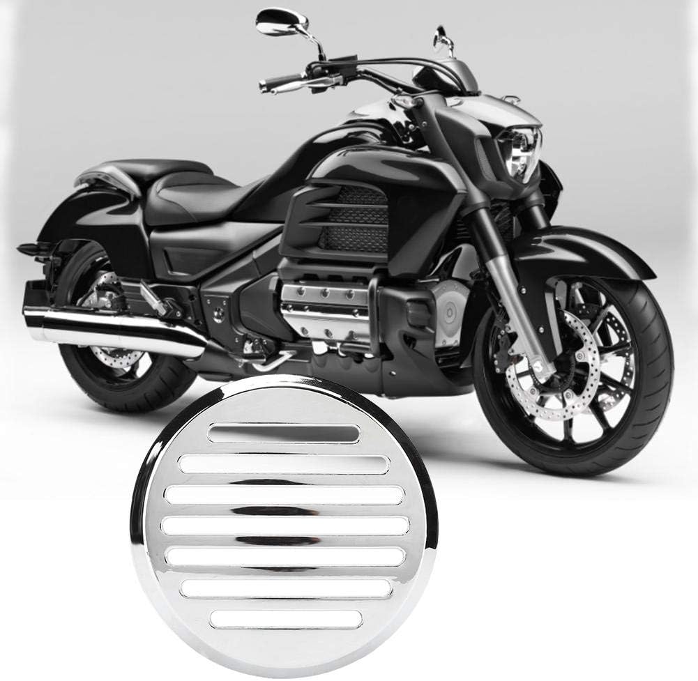 Cubierta bocina motocicleta redonda cromada 3.5pulg Honda