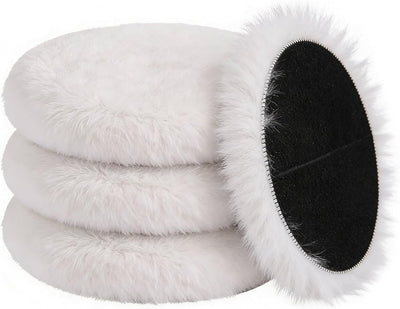 4 Almohadillas Lana Pulido Rueda 7pulg Automóvil