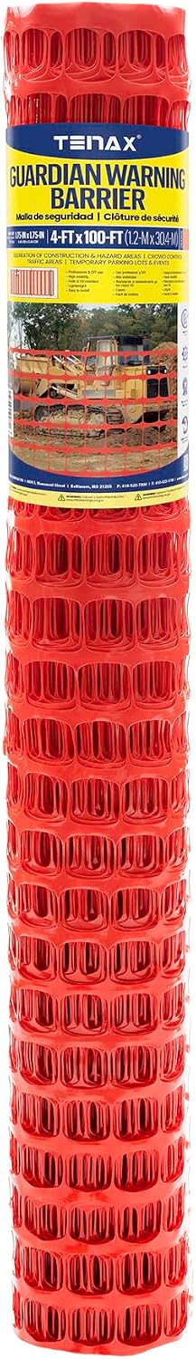 Valla seguridad Guardian 4x100pies color naranja