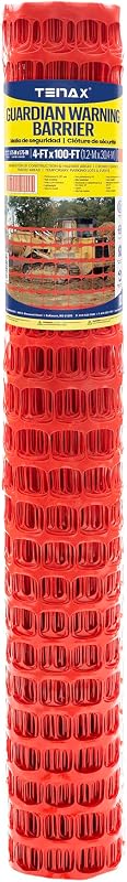 Valla seguridad Guardian 4x100pies color naranja