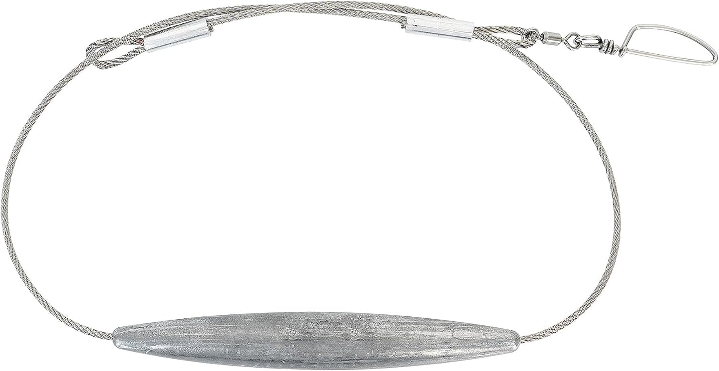 Pesas arrastre 1-4 libras alambre acero inox 551lb