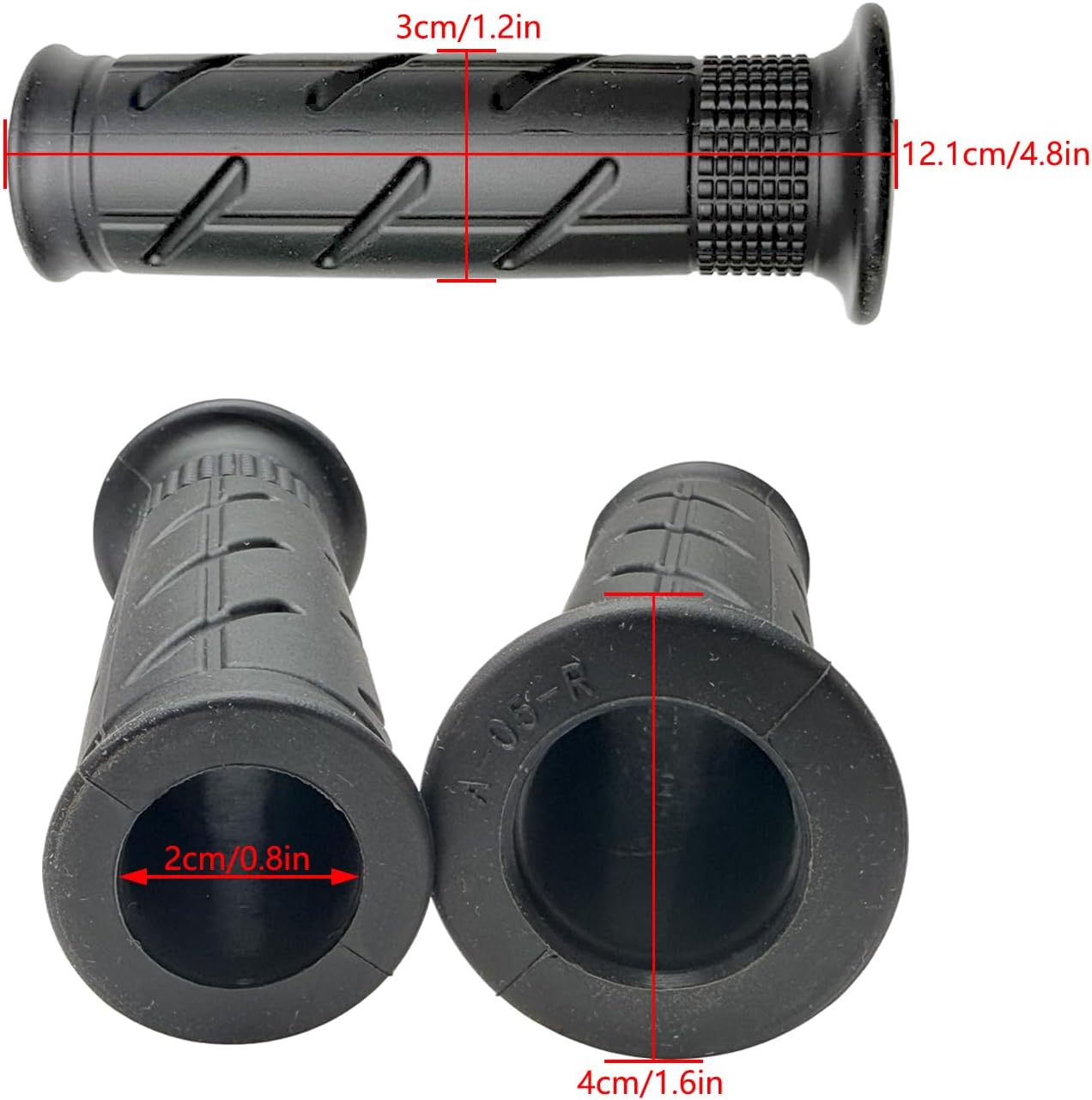 Manillar motocicleta 7/8" goma acelerador Honda CBR600RR