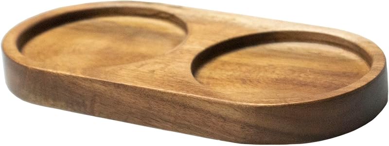 Molinillo sal y pimienta soporte pimienta retro comp madera