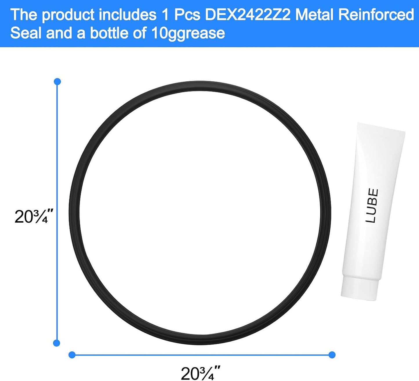 Junta sello filtro reforzada con lubricante para Hayward Select