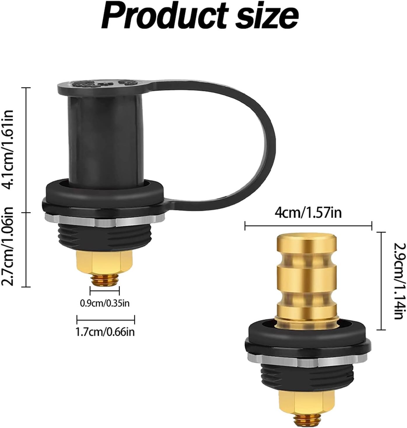 Poste carga batería UTV 250A 3/8" cubierta goma impermeable