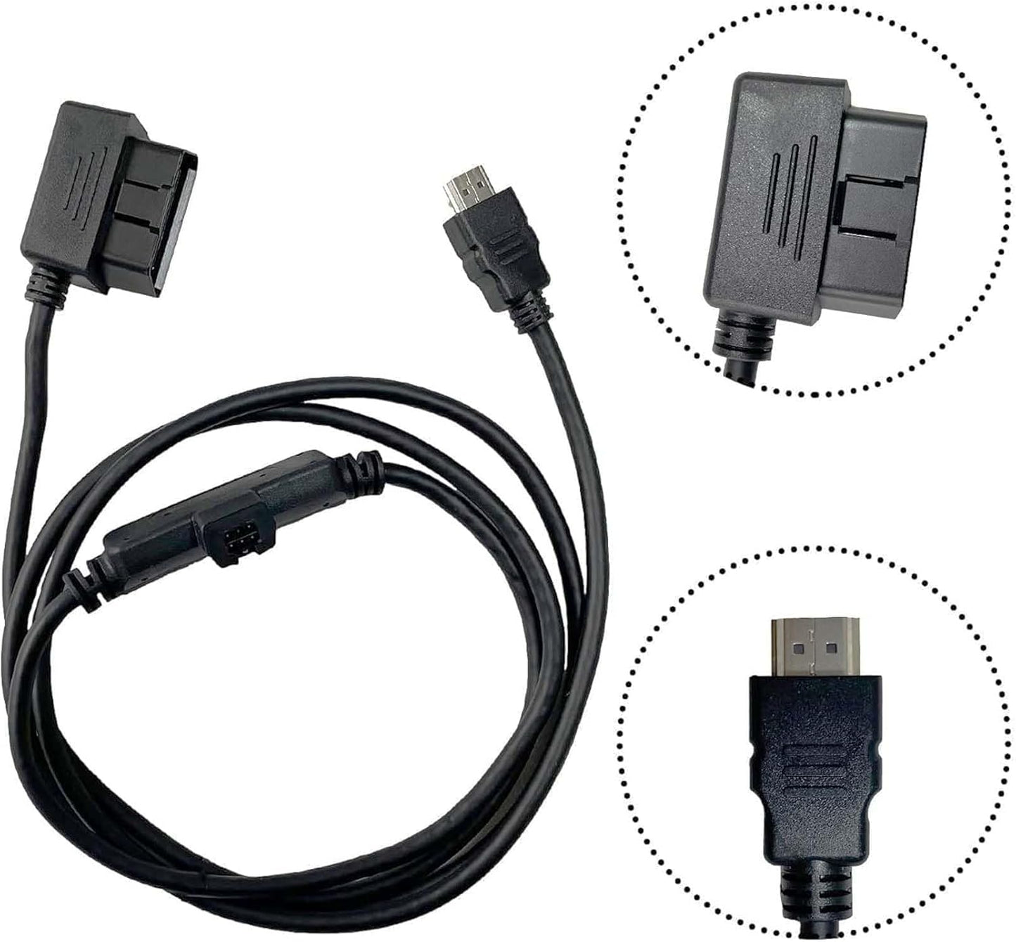 Cable OBDII adaptador HDMI para Edge CS2 CTS2 CTS3