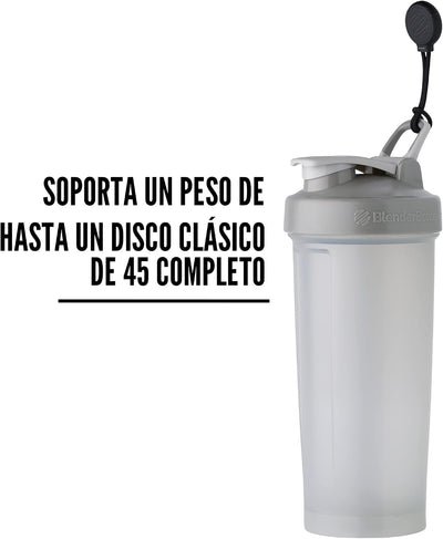 Imán para sostener botellas y accesorios gimnasio negro