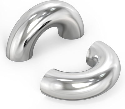 2 Codos Acero Inox 304 1.5" 180grados Mandril Doblado