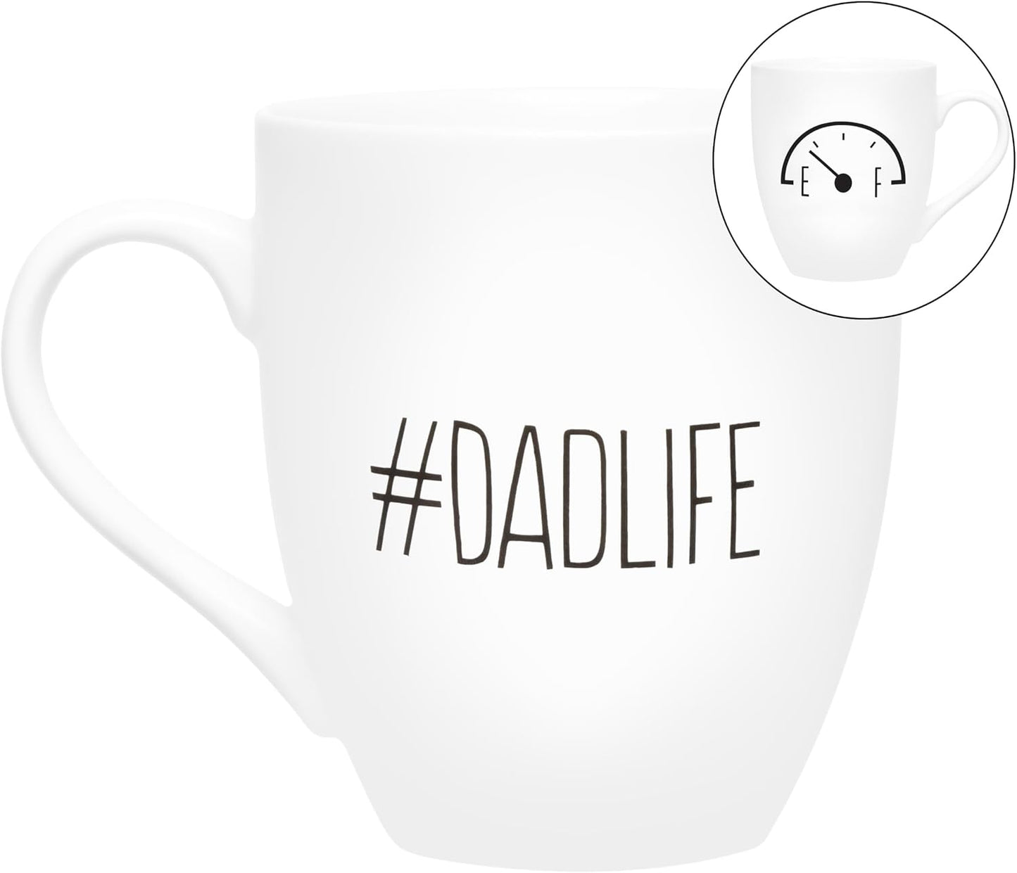 Taza día padre regalo niños apto lavavajillas y microondas grande