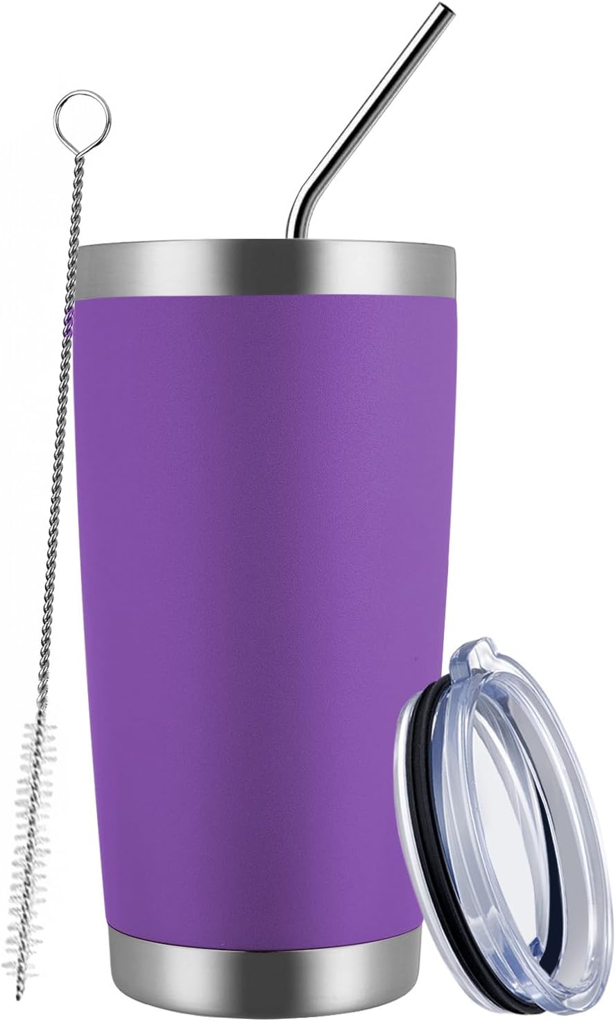 Vaso para Café de 20oz de Plástico Resistente y Térmico