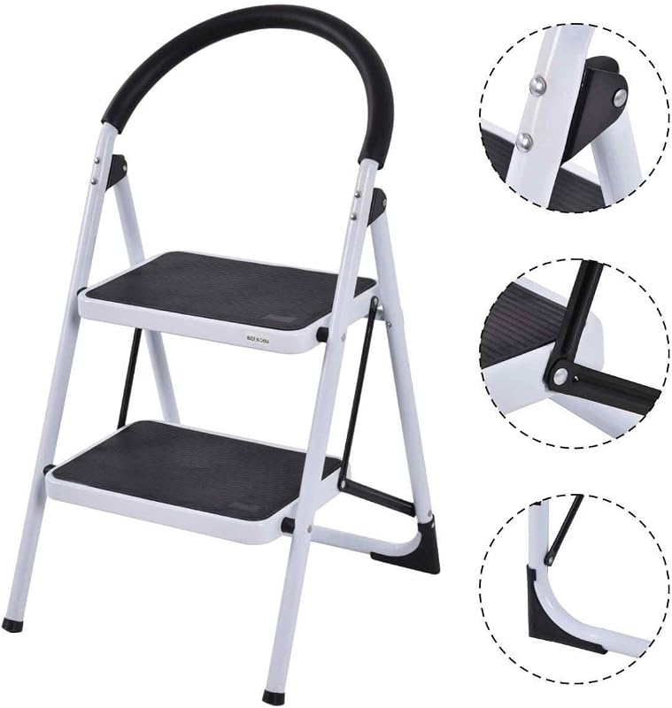 Escalera plegable 2 pasos