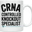 Taza café 11oz regalo enfermera anestesista CRNA