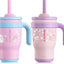 Vaso niños 14oz a prueba derrames acero inox unicornio