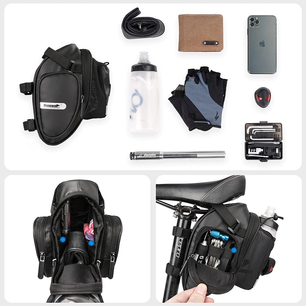Soporte botella asiento bicicleta MTB carretera