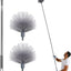 Plumero telaraña con poste escalable acero inox 1.8-7.2pulg