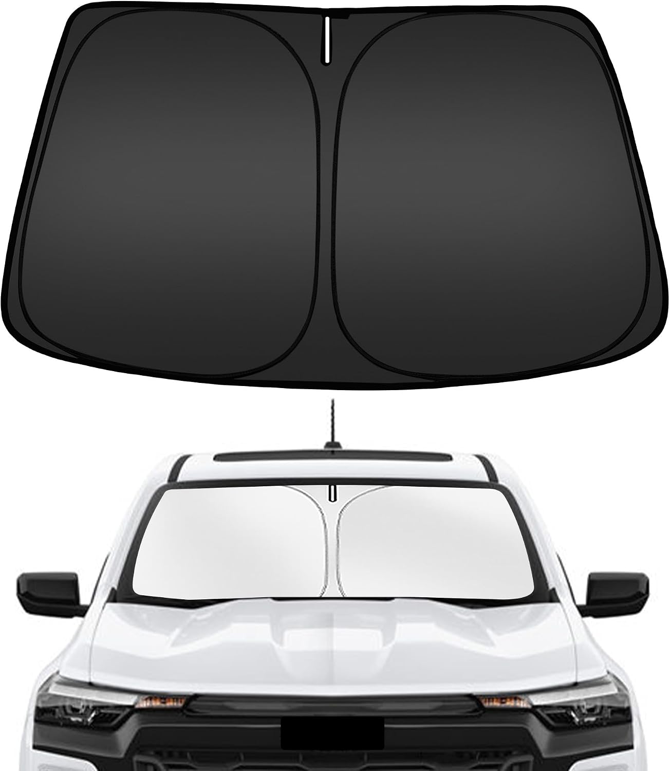 Parasol parabrisas Chevy Colorado 23-26 plegable UV