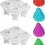 Molde de silicona de cereza 6 cavidades para chocolate, fondant y decoración