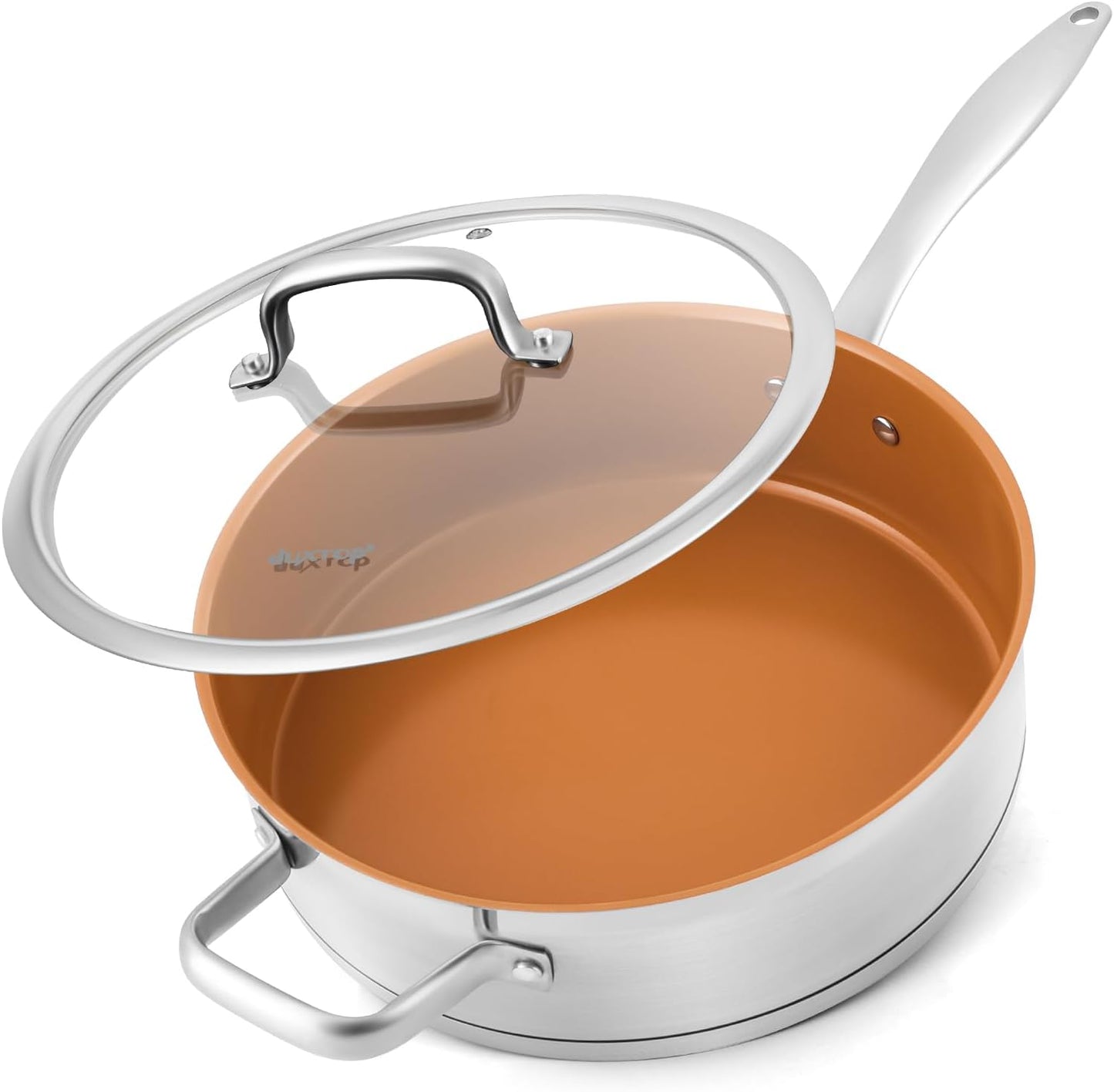 Sartén cerámica antiadherente 11.6pulg acero inox