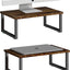 2 Soportes elevadores monitor madera escritorio computadora marrón