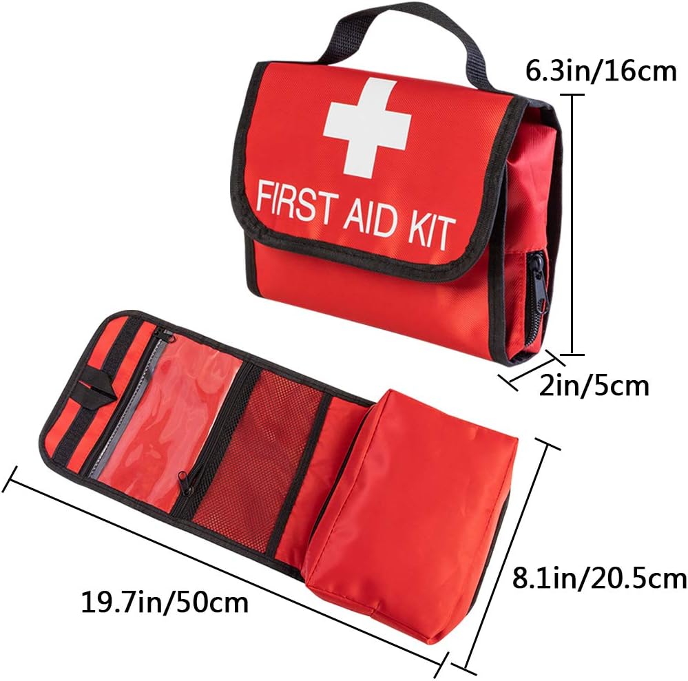 Bolsa primeros auxilios de nailon compacta para emergencias