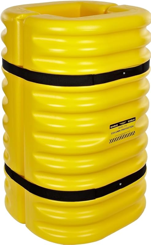 Protector columna plástico cuadrada 12pulg 24x24x42pulg HDPE