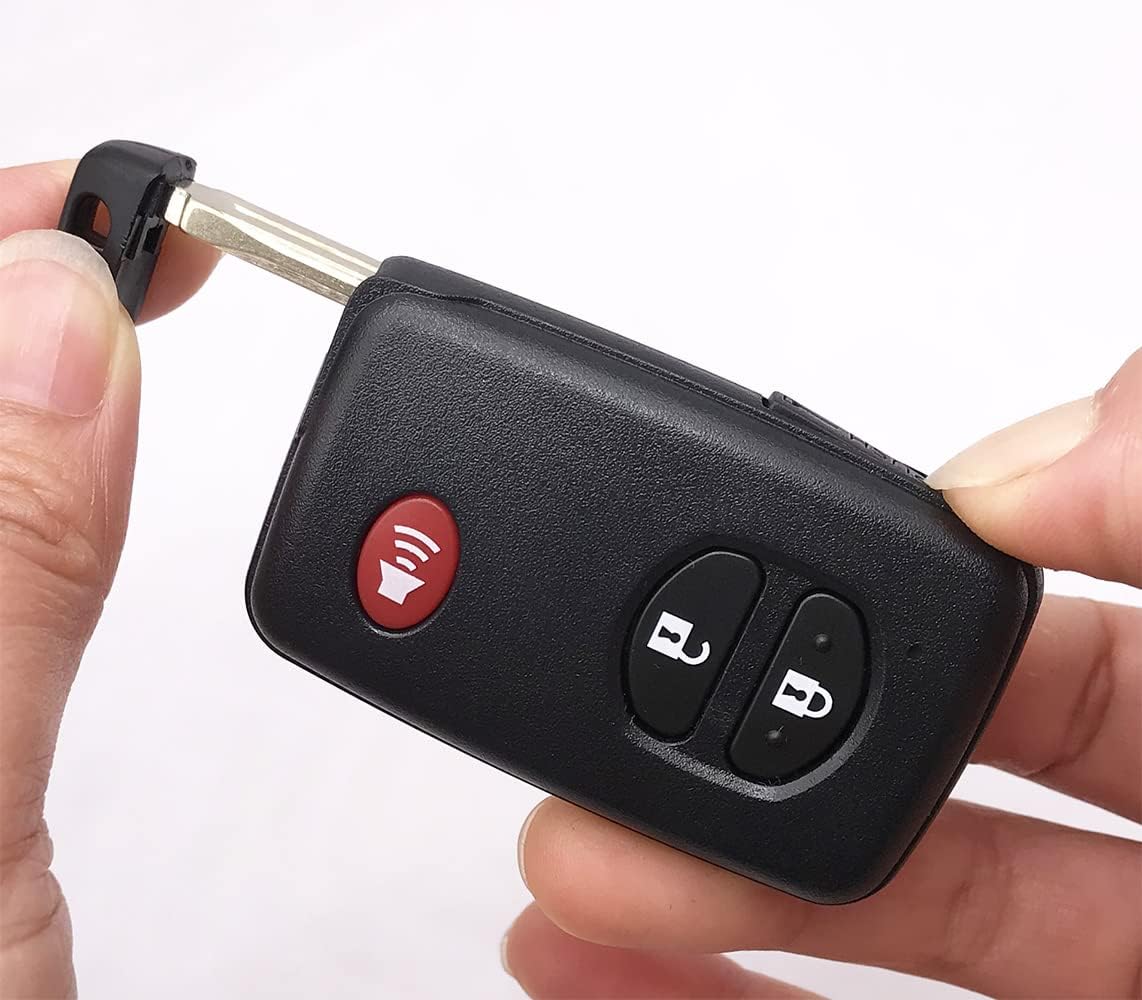 Funda llave 3 botones comp Toyota Prius Highlander Camry