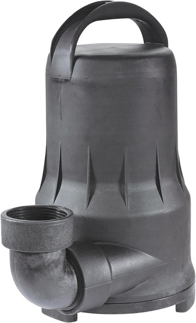 Bomba sumergible 115V 3240 GPH estanque 20pies negro