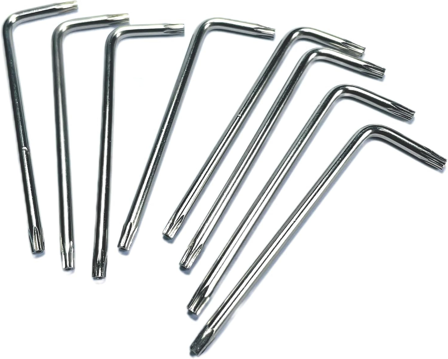 Juego 8 bits Torx T10 anti manipulación forma L