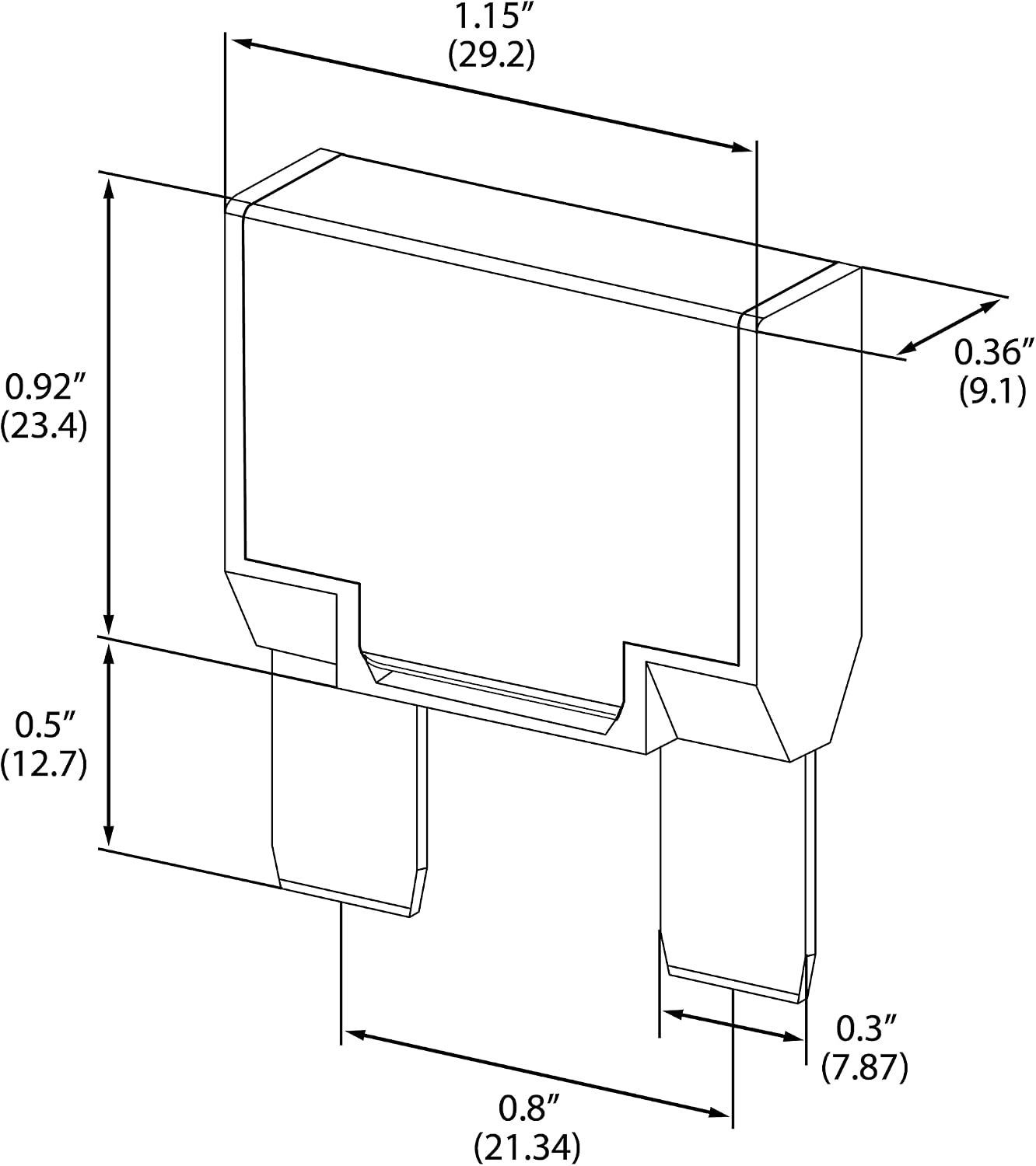 Fusible 40 A Maxi Blade para automóvil camión set 3