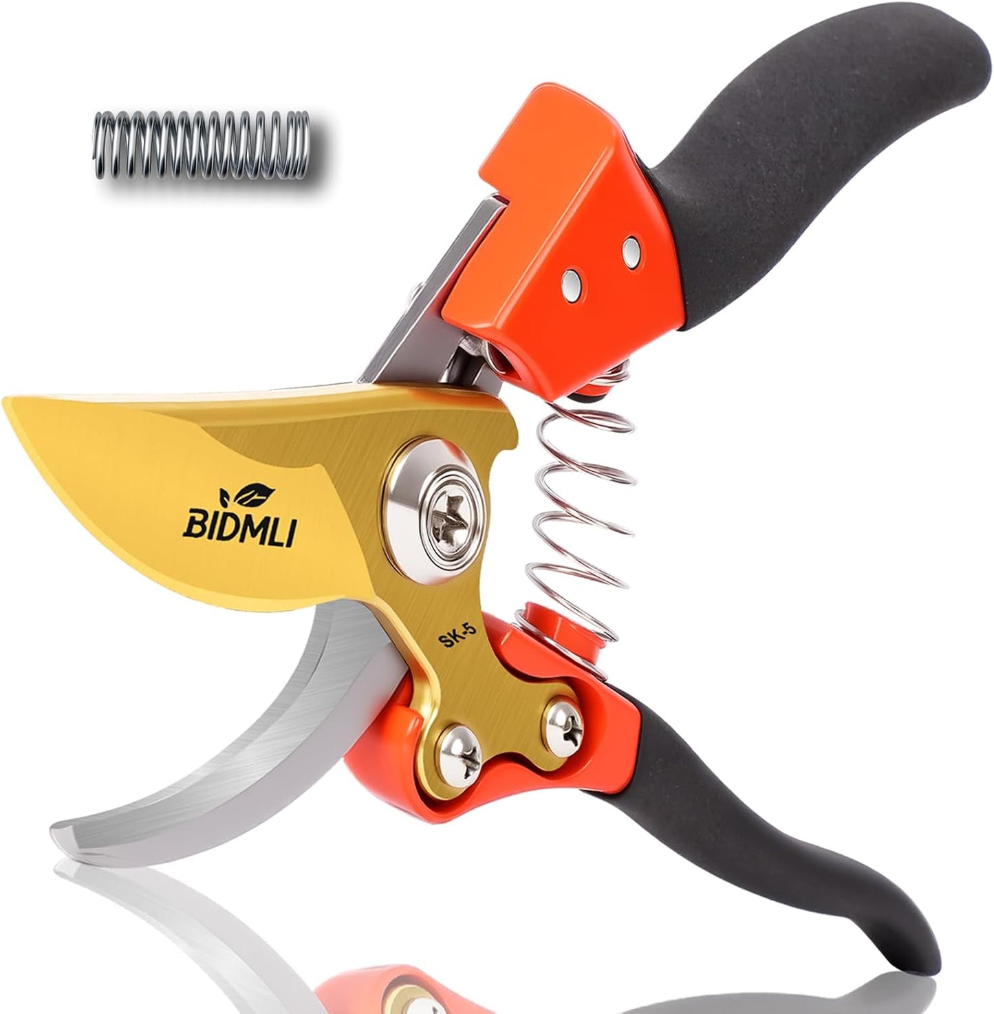 Tijeras podar acero SK5 aluminio 8.66" ramas gruesas