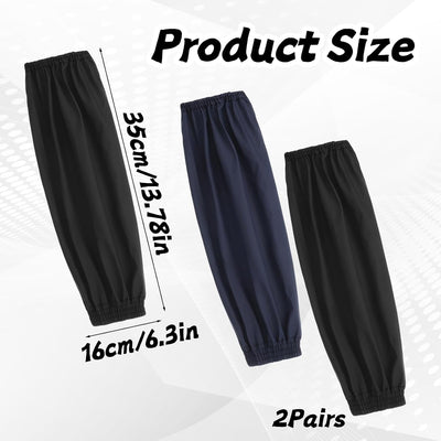 2 Pzas Fundas Impermeables Brazos Elásticos Puños