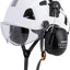 Casco protección oídos visera ANSI Z89.1 ABS construcción